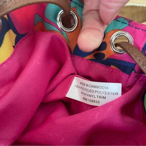 Lily Bloom Vibrant Flower Backpack - Picture 12 of 12